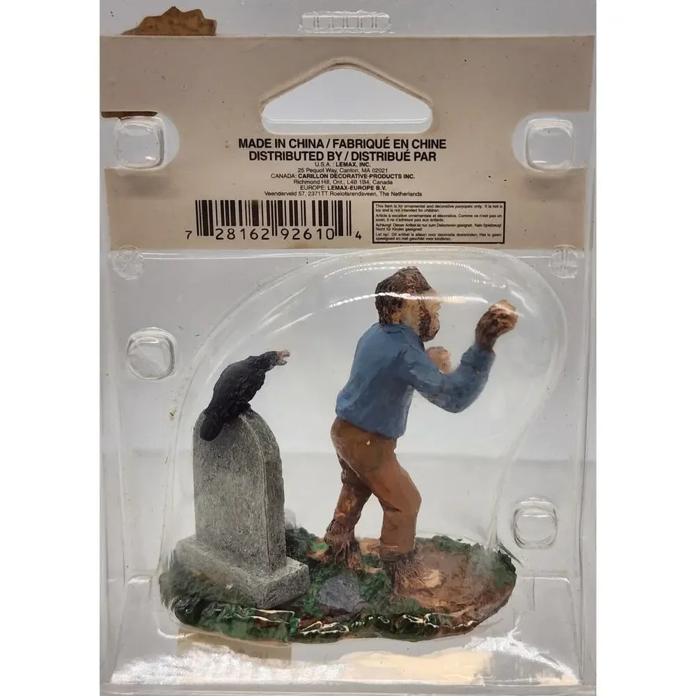 LEMAX SPOOKY TOWN 2009 HALLOWEEN VILLAGE THE WOLF MAN 92610 RETIRED FIGURINE